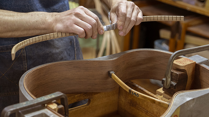 Tête de guitare de So Kimishima